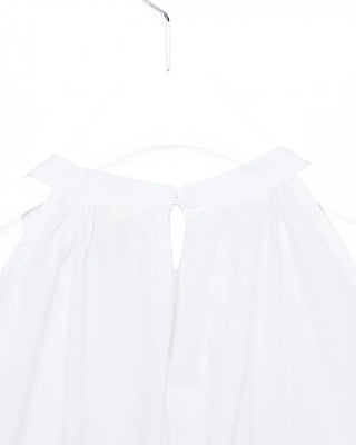 Shirred halter neck blouse