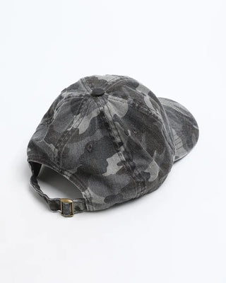 Lettering military pattern cap