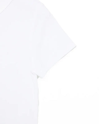 Henley neck button slim T-shirt