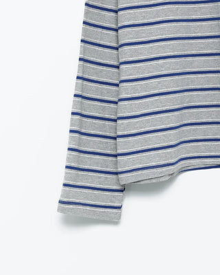 Double-border long-sleeve T-shirt