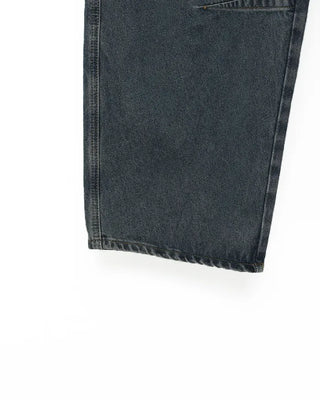 (Unisex) Knee-point pintuck wide-leg pants