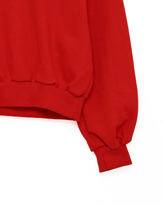 Simple cropped sweatshirt