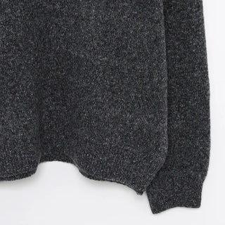Simple Henley Neck Knit