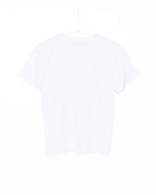 Gingham Lace American Semi-Cropped Half T-Shirt