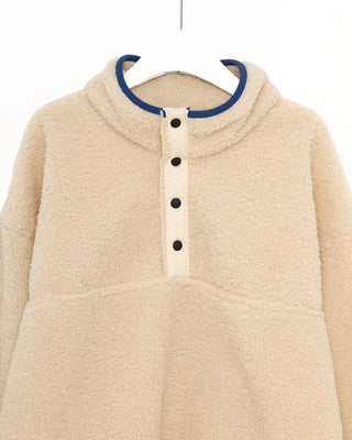 Warm Button Fleece Anorak