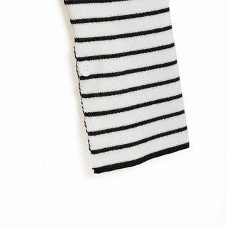Asymmetrical Button Knit