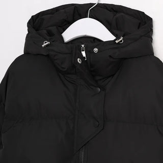 Big Hoodie String Padded Jacket