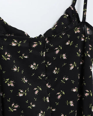 Flower Frill Camisole Dress