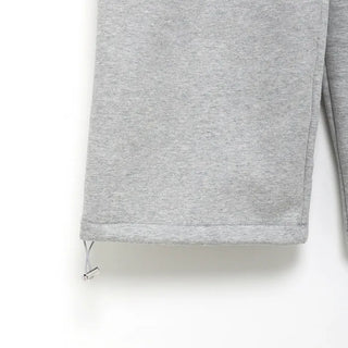 Pintuck Wide Brushed Sweatpants