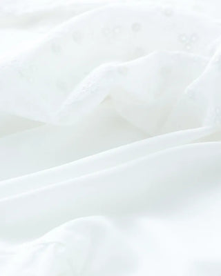 (ORIGINAL) Eyelet Tiered Ribbon Sleeveless Dress