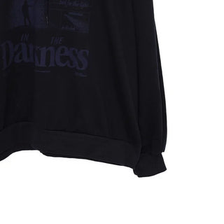 DARKNESS Print Hooded Sweatshirt