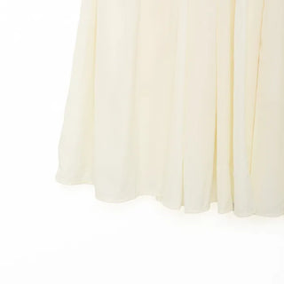 Tiered long skirt