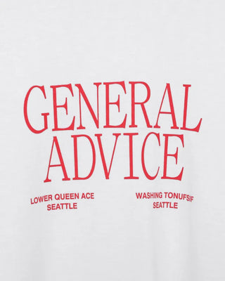 ADVICE Lettering Short-Sleeve T-Shirt