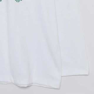 (Unisex) Point Graphic Lettering Long-Sleeve T-Shirt