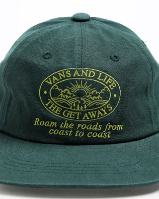 Life Embroidered Straight Cap