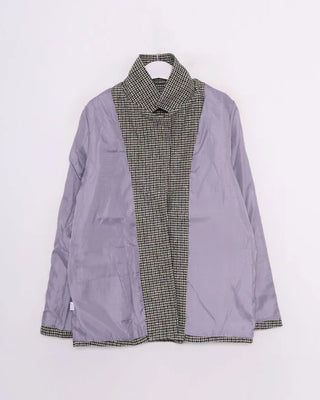 Basic check jacket