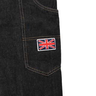 (Unisex) Patch Carpenter Denim Pants