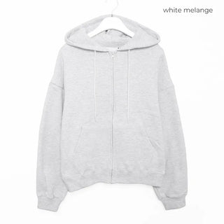 (Unisex) Washable Hooded Zip-Up