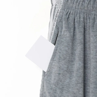 Lace sweatpants