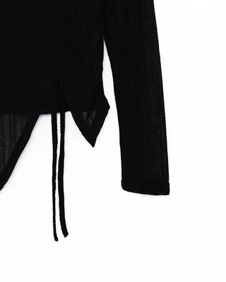 Asymmetrical String Knit