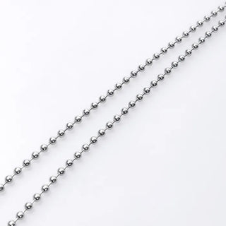 Antique Heart Ball Necklace