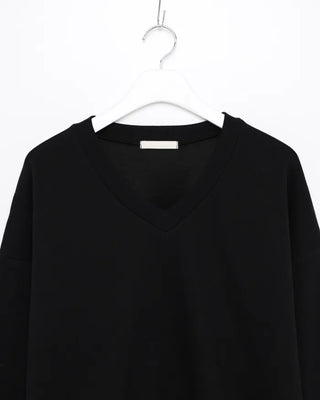 V-neck sweatshirt