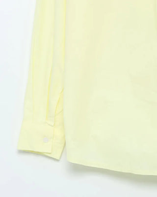 Basic long-sleeved cotton shirt