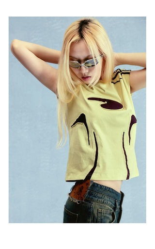 CONP Taiji Logo Performance Top (Yellow)