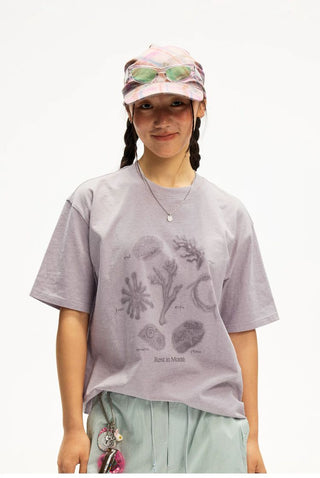 [Monterest] Outdoor Graphic Print Relaxed Fit Tee