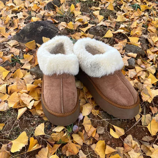 Sheepskin boots