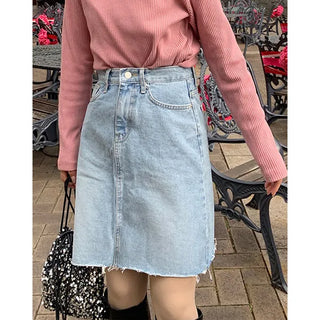 Basic denim skirt