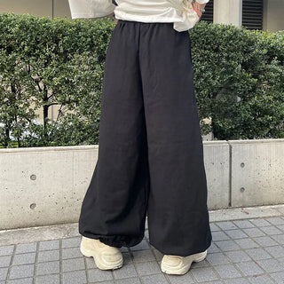 Wide jogger pants