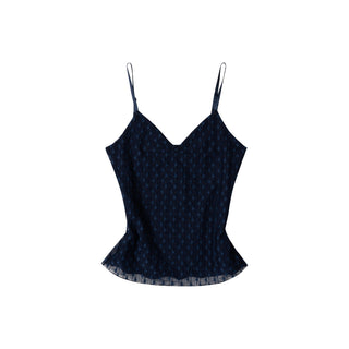 [NECY] Floral Lace Slim Camisole (2color)