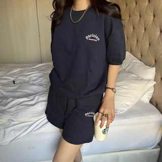 Logo T-shirt & Shorts Set