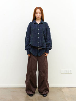 [NeverSeez] Washed Workwear Pants