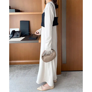 log ribbed maxi ops