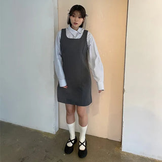 Layered mini dress