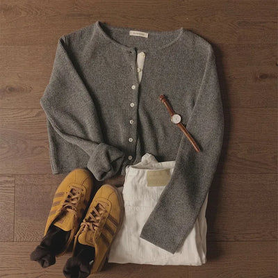 Detail Slim Cardigan