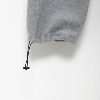 (Unisex) Fleece-stuffed elastic waist pants