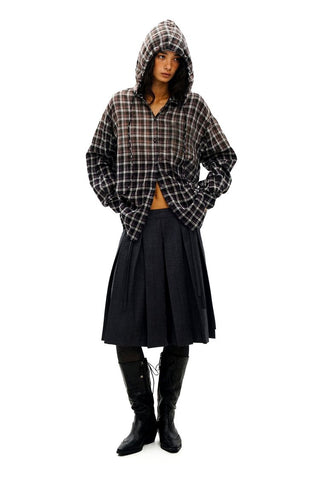 [Moromoro2] Collegiate Tailored Blazer and Pleated  Skirt Set