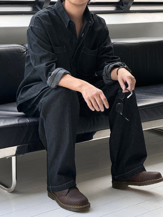Thomas Raw Denim Shirt