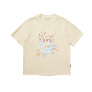 [Monterest] Washed Peace Dove Print T-Shirt