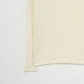 See-through turtleneck t-shirt