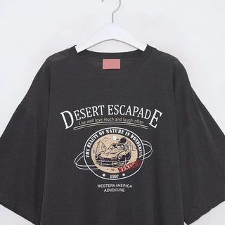 (Unisex) Western Print T-Shirt
