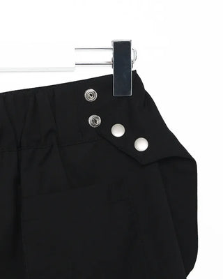 Pleated midi skirt