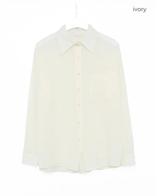 Linen shirt and shorts set