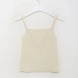 Simple ribbed camisole