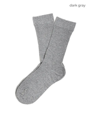 See-through ribbed socks