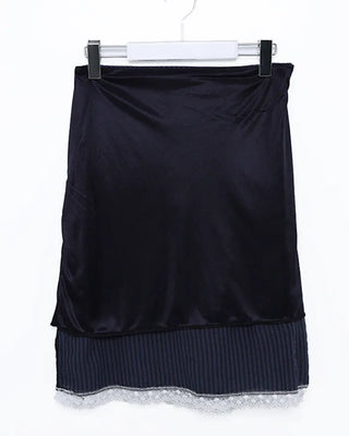 Layered midi skirt