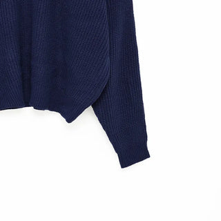 (Unisex) Oversized Hooded Knit